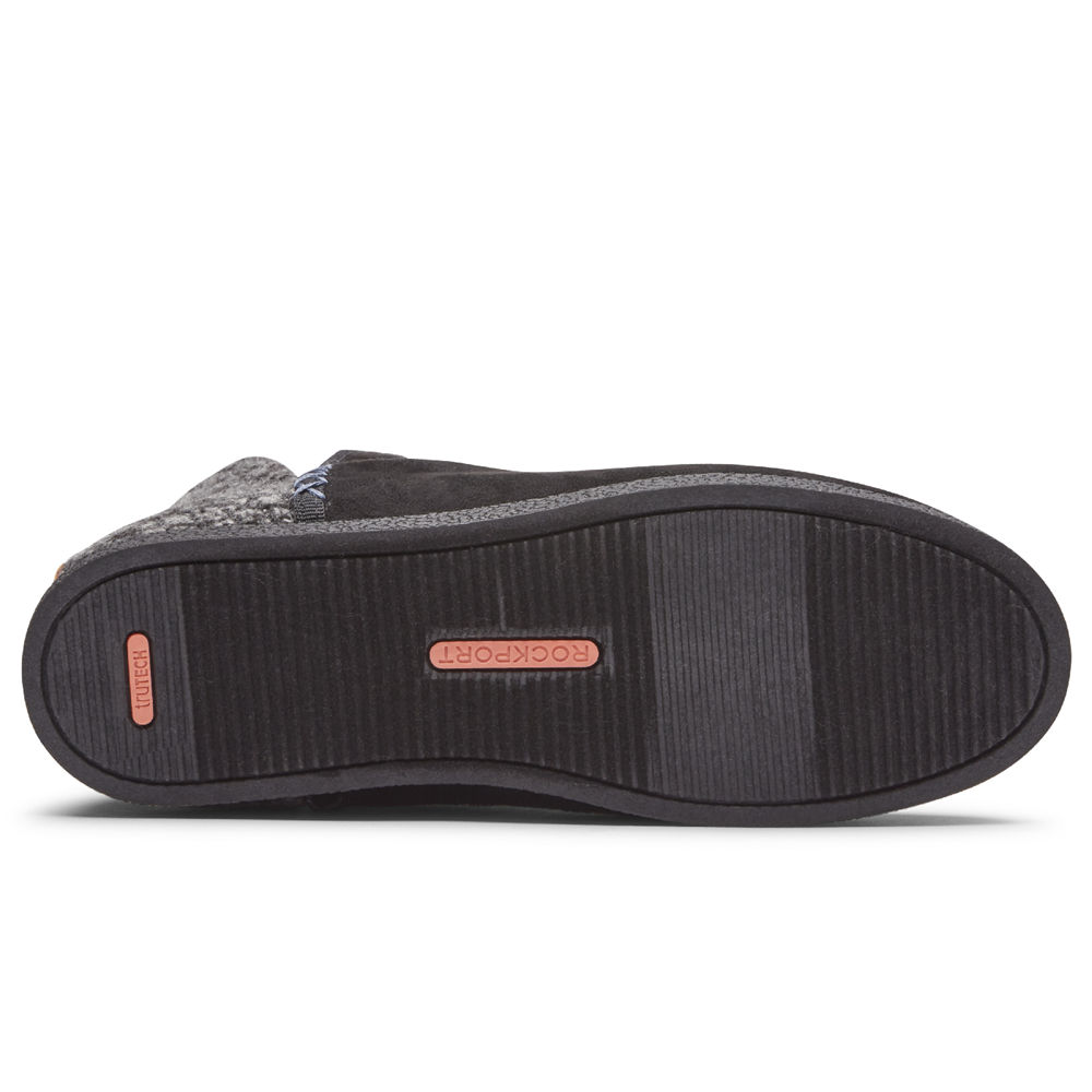 Rockport Støvler Dame Svart - Trutech Veda Slipper - HUAN87419